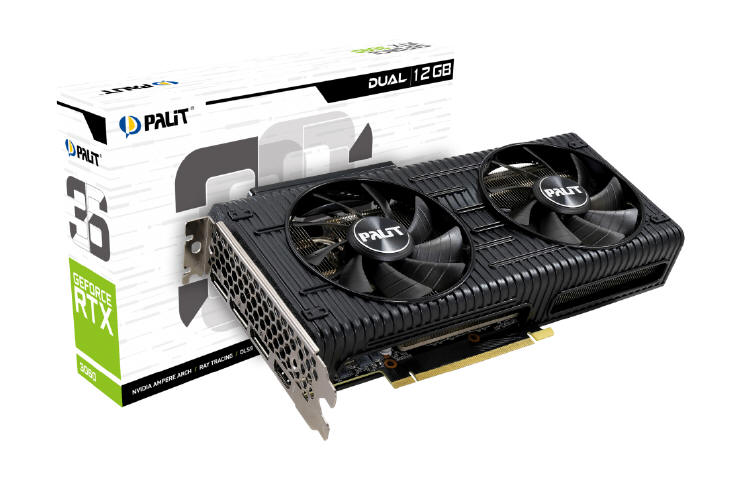 Palit prezentuje karty RTX 3060