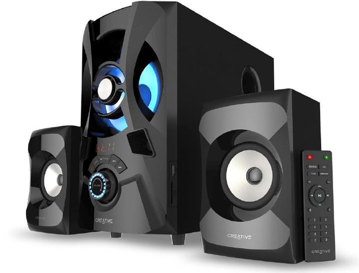 Creative SBS E2900 - Wielozadaniowy system głośnikowy 2.1