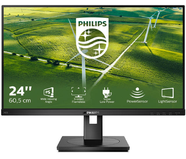 Philips 242B1G - oszczędny monitor IPS