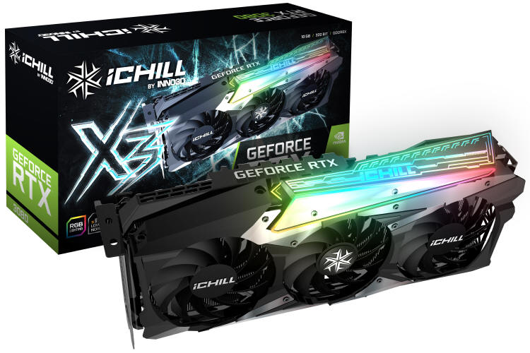 Inno3D GeForce RTX 3080 iChill X3 - flagowiec podany na zimno