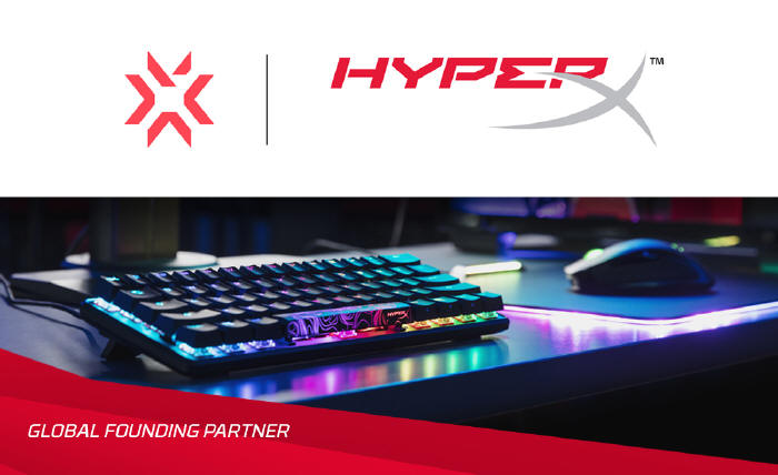 HyperX globalnym partnerem VALORANT Champions Tour od Riot Games