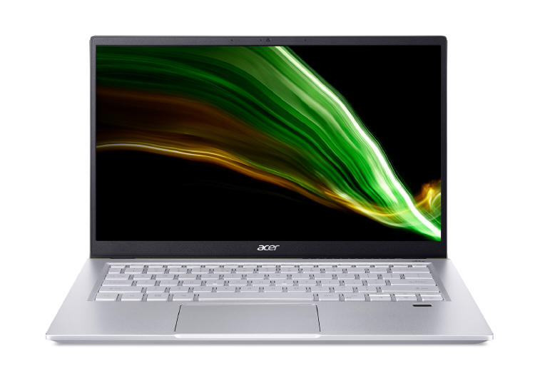 Acer Swift X z kart graficzn NVIDIA GeForce RTX 3050 Ti
