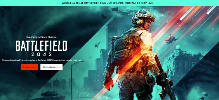 Gameplay Battlefield 2042 debiutuje na pokazie Xbox podczas targw E3 