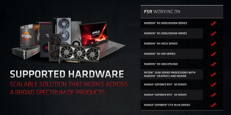 AMD - FidelityFX Super Resolution w grach, już jest...