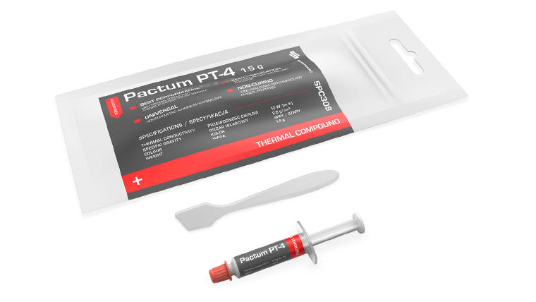 SilentiumPC Pactum PT-4 – wysokowydajna pasta termoprzewodząca