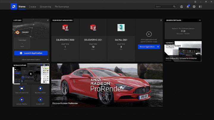 AMD Radeon PRO Software for Enterprise 21.Q2