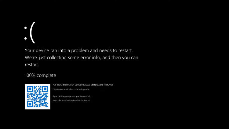 Microsoft poradził sobie z Blue Screen...Teraz będzie Black Screen of Death