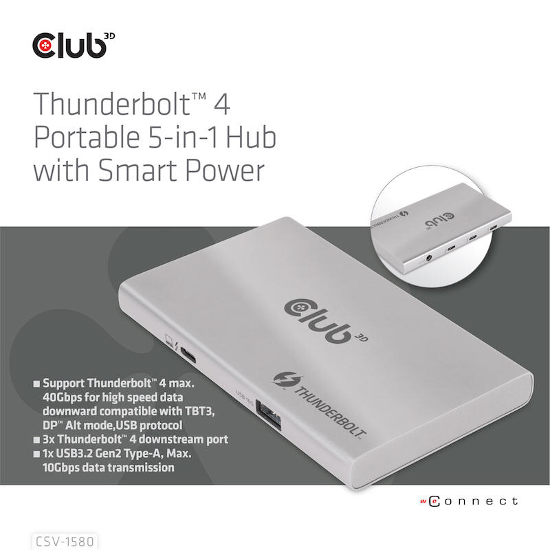 Club 3D CSV-1580 5 in 1