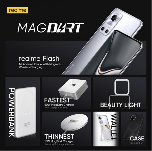 Premiera realme MagDart - Bezprzewodowe ładowanie