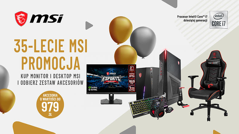 MSI świętuje 35-lecie i ogłasza specjalną urodzinową promocję