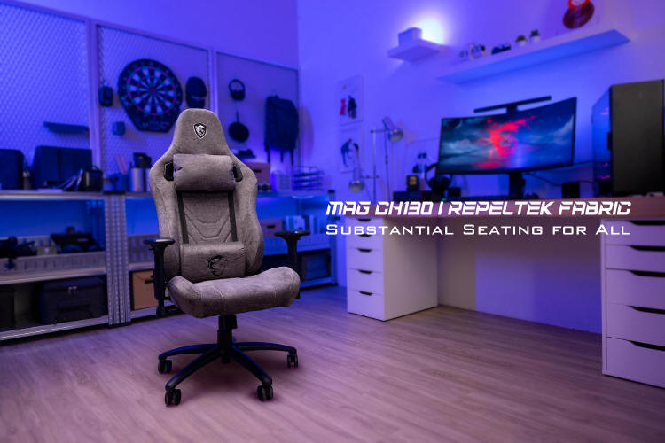 MSI MAG CH130 I FABRIC i MAG CH130 I REPELTEK FABRIC