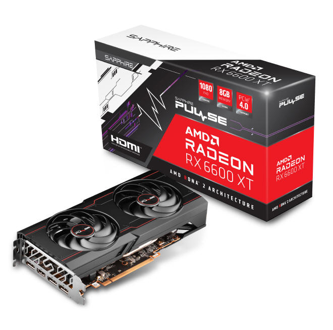 SAPPHIRE PULSE AMD Radeon RX 6600 XT