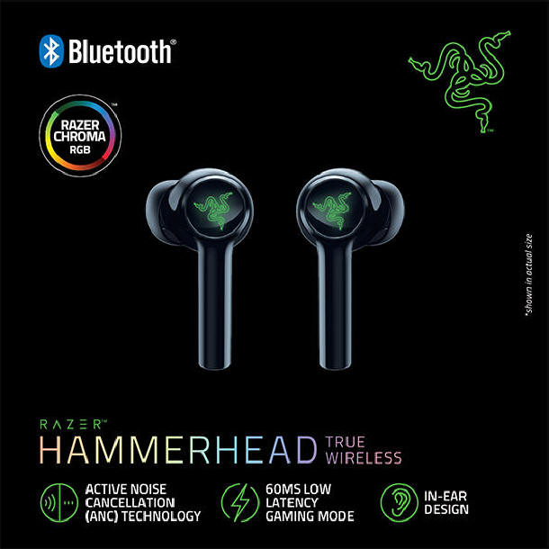 Razer prezentuje nowe słuchawki Hammerhead True Wireless