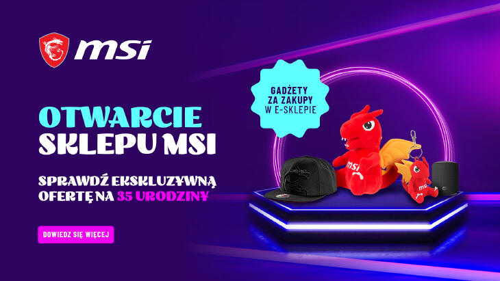 MSI otwiera swj sklep ze smoczym logo