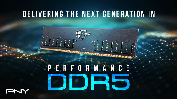 PNY zapowiada pami Performance DDR5 4800MHz