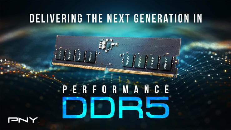 PNY zapowiada pamięć Performance DDR5 4800MHz