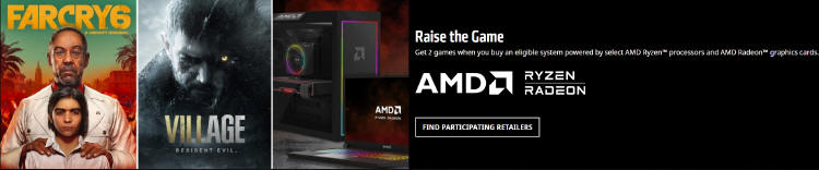 AMD - Far Cry 6 i Resident Evil Village przy zakupie procesora lub karty