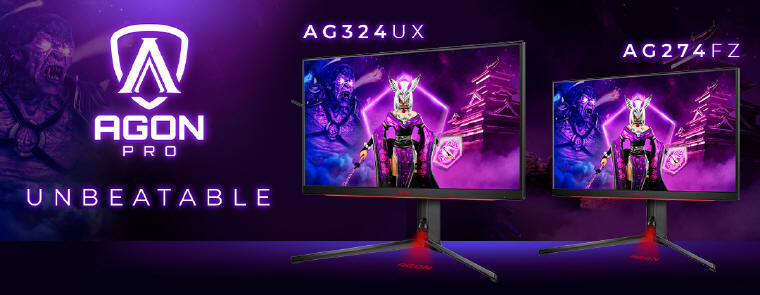 AOC AGON PRO z HDR, HDMI 2.1 i czasem reakcji 1ms