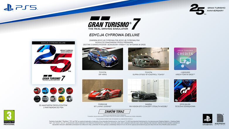 Gran Turismo 7 dostępne w przedsprzedaży