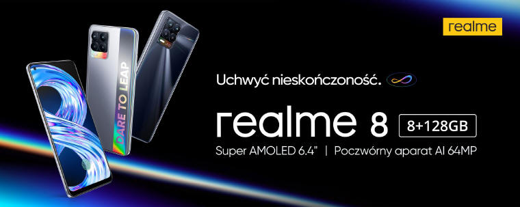 realme 8 w wersji 8/128 GB trafi do Polski