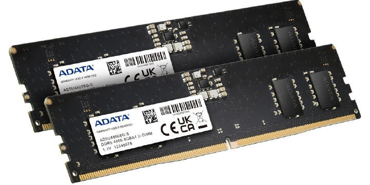 Nowe moduy pamici DDR5-4800 od ADATA