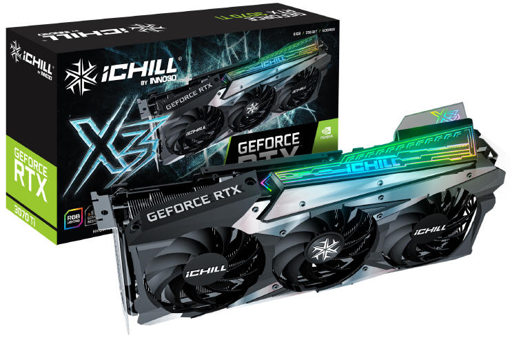 Inno3D GeForce RTX 3070 Ti iChill X3