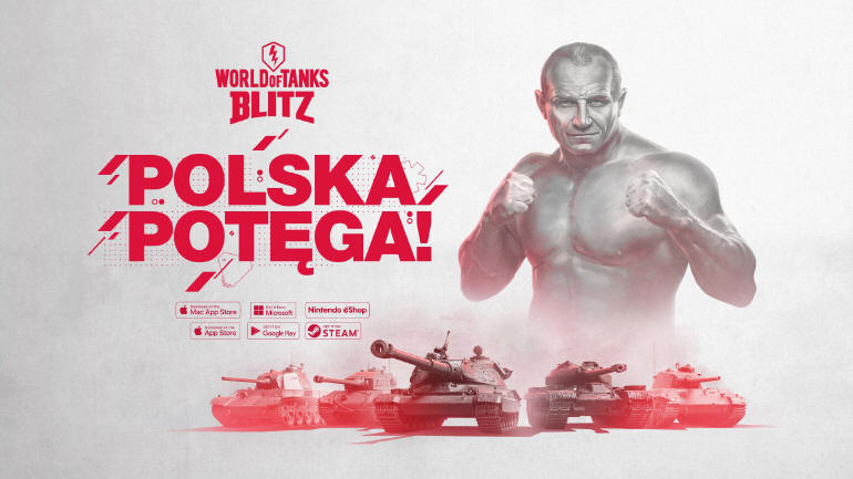 Mariusz Pudzianowski ambasadorem w World of Tanks Blitz!