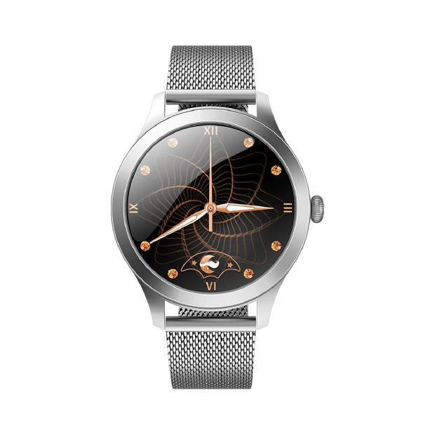 Maxcom FW42 Silver - Stylowy smartwatch dla nowoczesnych kobiet