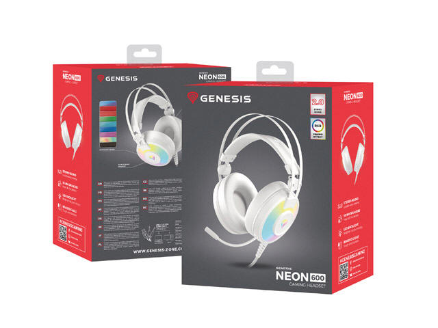 Genesis Neon 600 RGB White