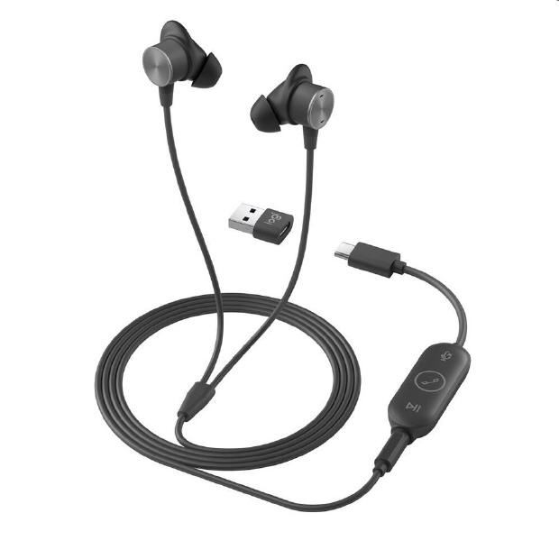 Słuchawki Logitech Zone Wired Earbuds