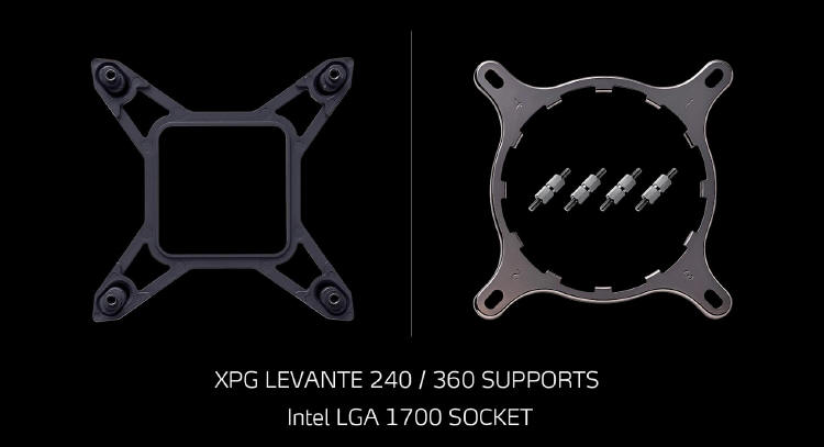 XPG - darmowy zestaw montażowy LGA 1700 dla AIO LEVANTE