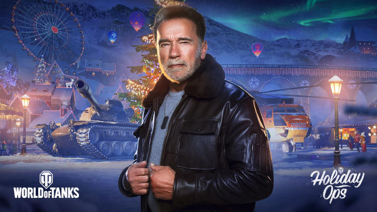 Arnold Schwarzenegger jako dowódca czołgów w World of Tanks