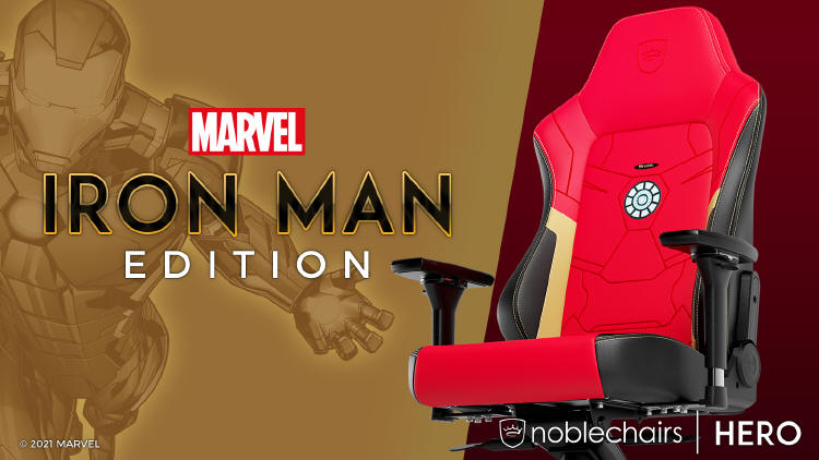 noblechairs HERO Iron Man Edition