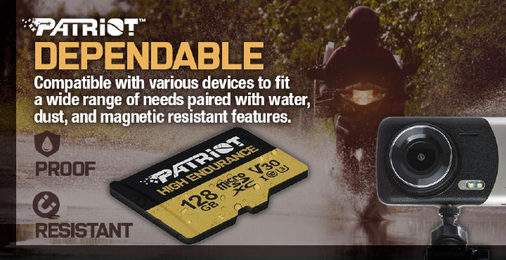 Patriot - nowe karty pamięci High Endurance microSDHC/XC z serii EP