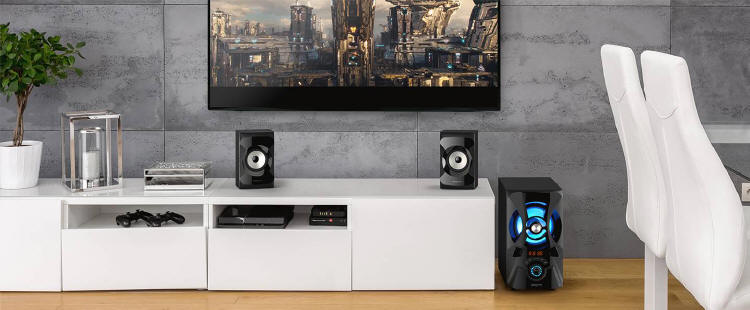 Creative SBS E2900 - Wielozadaniowy system głośnikowy 2.1