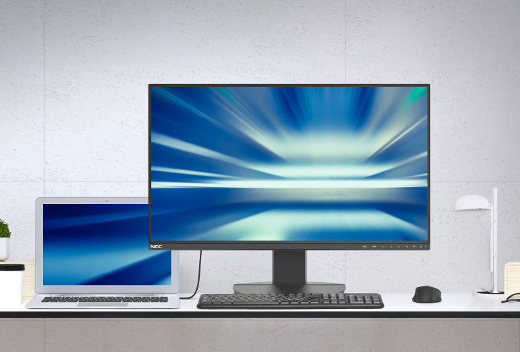 NEC MultiSync serii EA - nowe monitory biurkowe USB-C