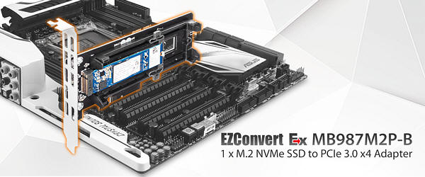 Icy Dock EZConvert Ex MB987M2P-B