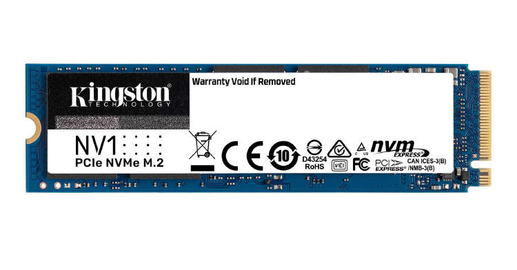 Kingston Digital wprowadza na rynek dyski SSD NVMe PCIe zserii NV1