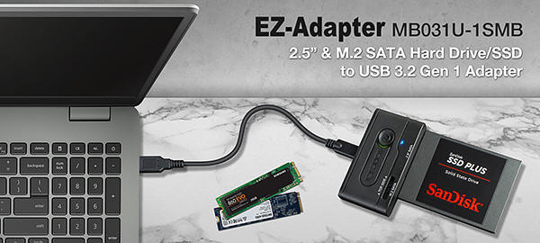 Icy Dock EZ-Adapter MB031U-1SMB