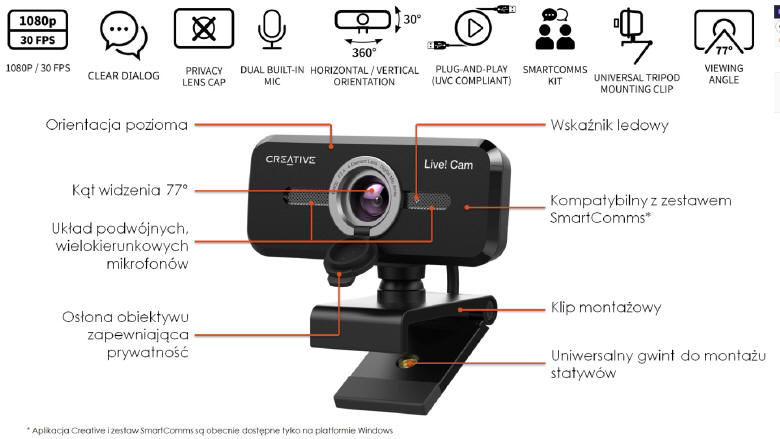 Creative Live! Cam Sync 1080p V2