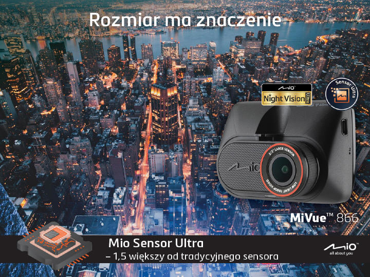 Mio Sensor Ultra - rozmiar ma znaczenie