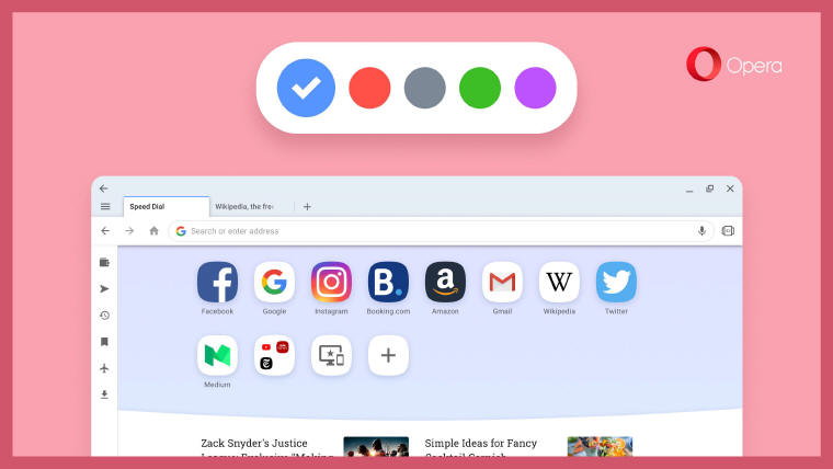 Opera z przeglądarką zoptymalizowaną na Chromebooki