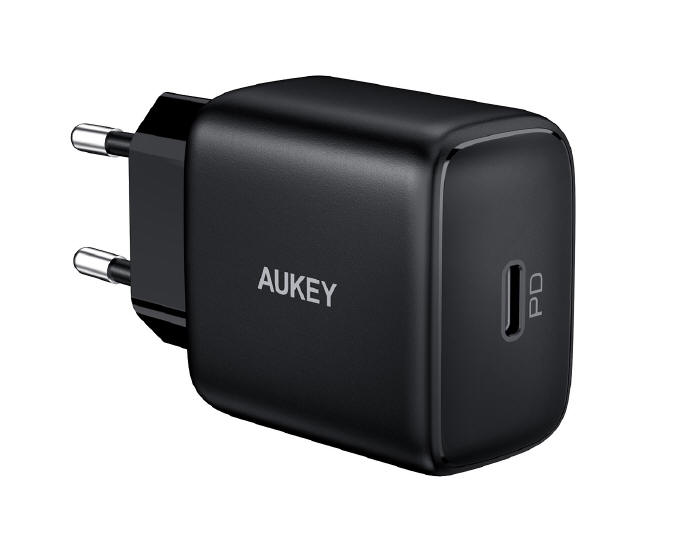 Cztery Ładowarki sieciowe Aukey