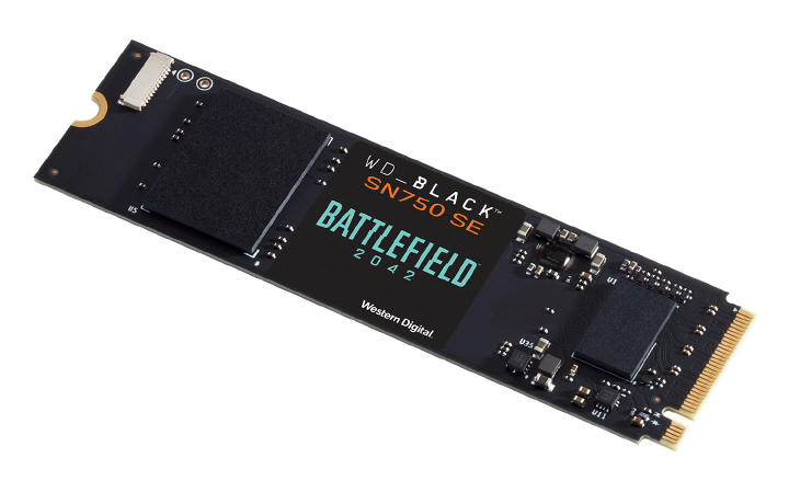 WD_BLACK SN750 SE dla fanów gry Battlefield 2042