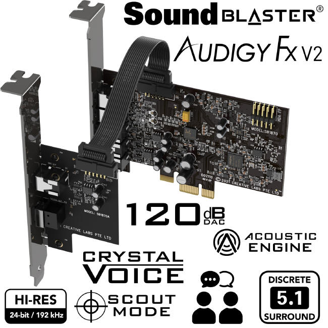 Creative Sound Blaster Audigy FX V2