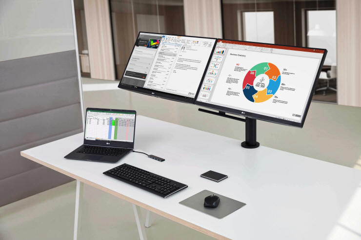 Monitory LG Ergo drugiej generacji