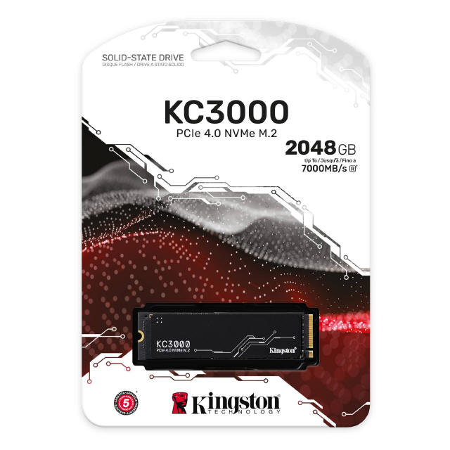 Kingston Digital KC3000 SSD NVMe PCIe 4.0