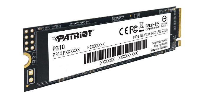 PATRIOT - nowe dyski SSD P310 i Viper Gaming VPN110