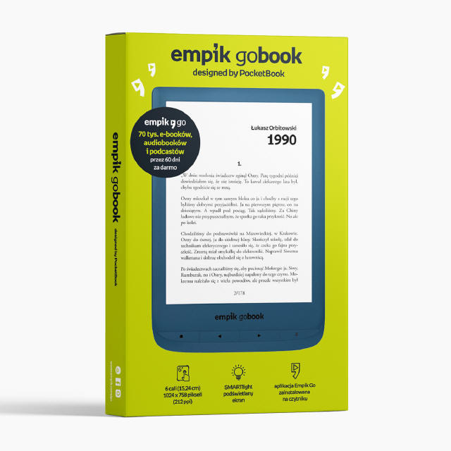 PocketBook - Empik GoBook wchodzi na rynek