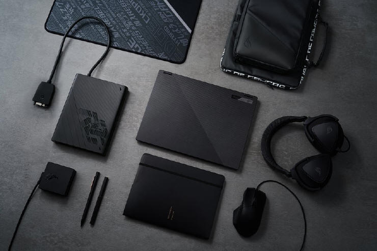 ASUS ROG Flow X13 z zewnętrzną kartą graficzną XG Mobile